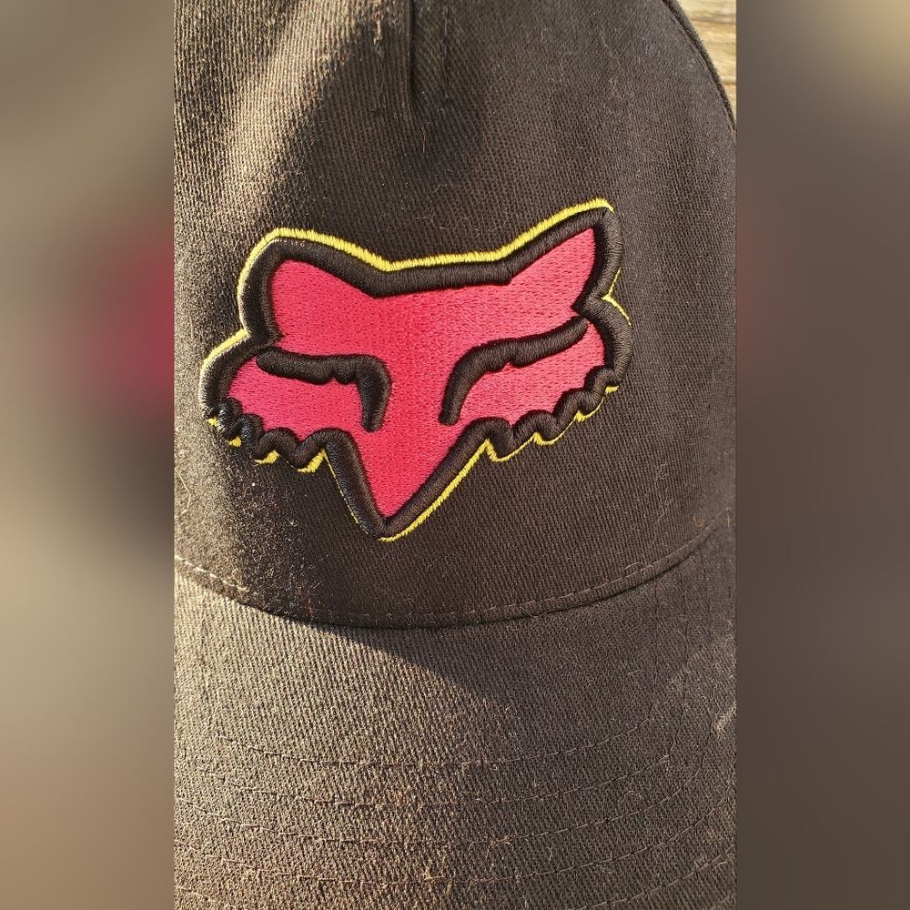 FOX RACING PINK FOX BASEBALL HAT - Picture 4 of 8